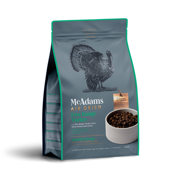 McAdams Free Range Turkey Air Dried Dog Food