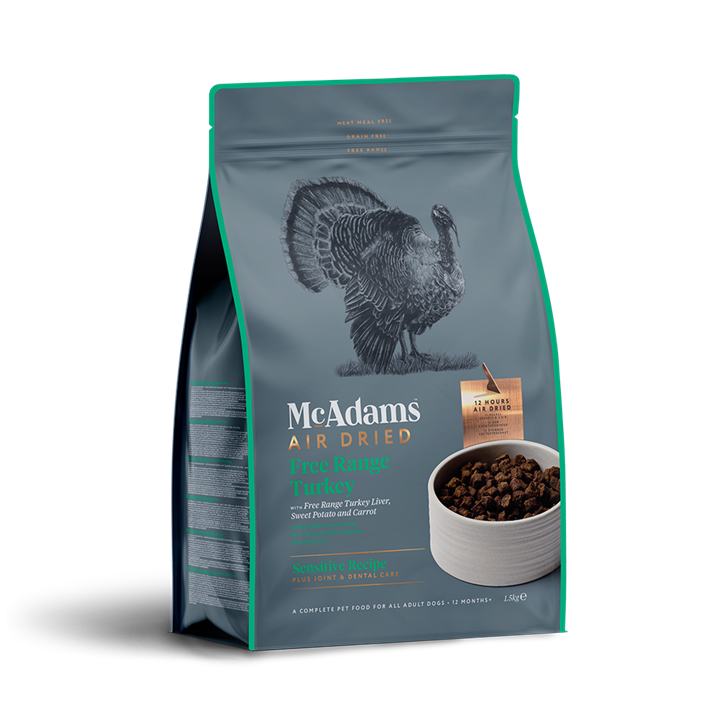 McAdams Free Range Turkey Air Dried Dog Food