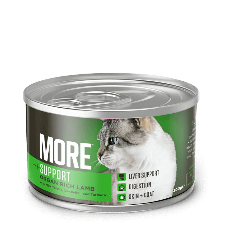 MORE Liver Support Lamb Wet Cat Food 200g