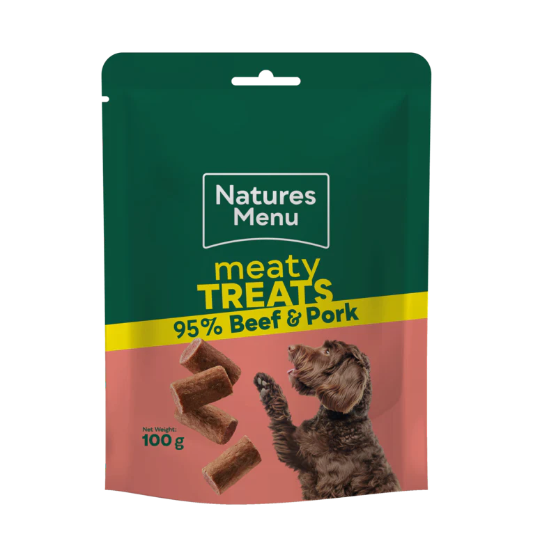 Natures Menu Dog Treat Beef 100g
