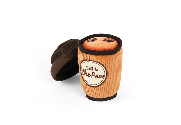Pup Cup Cafe Latte To Go Dog Toy By P.L.A.Y