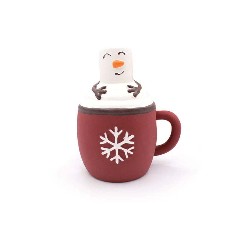 Great&Small Christmas Latex Hot Chocolate Mug with Marshmallow