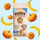 Soopa - Banana & Pumpkin Puppy Dental Sticks 100g