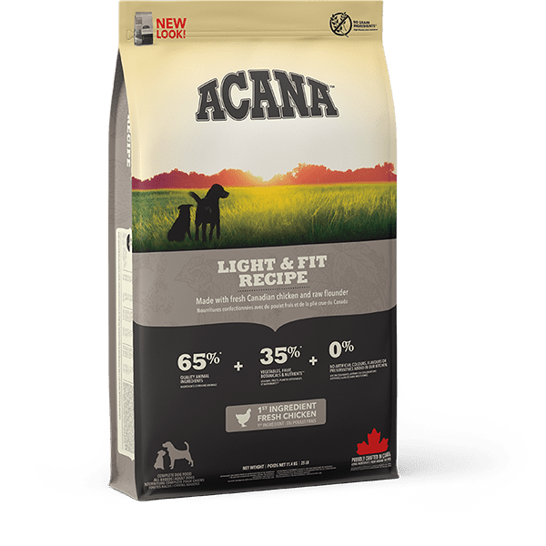 Acana Light & Fit Dog Food 11.4kg