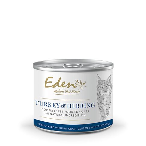 Eden Turkey & Herring Cuisine Cat Wet Food 6x200g