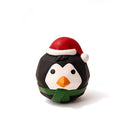 Great & Small Christmas Latex Geometric Penguin Ball Dog Toy
