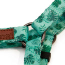 Great & Small Penrose Palm Leaf Green Harness