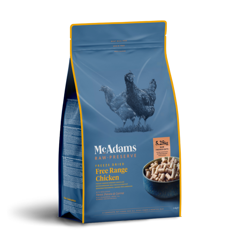 McAdams Raw Preserve Freeze Dried Chicken