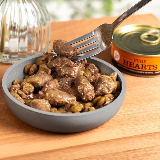 JR Pet Products - Pure Chicken Hearts Topper & Mixer
