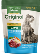 Natures Menu Senior - Lamb & Chicken Pouches (8x300g)