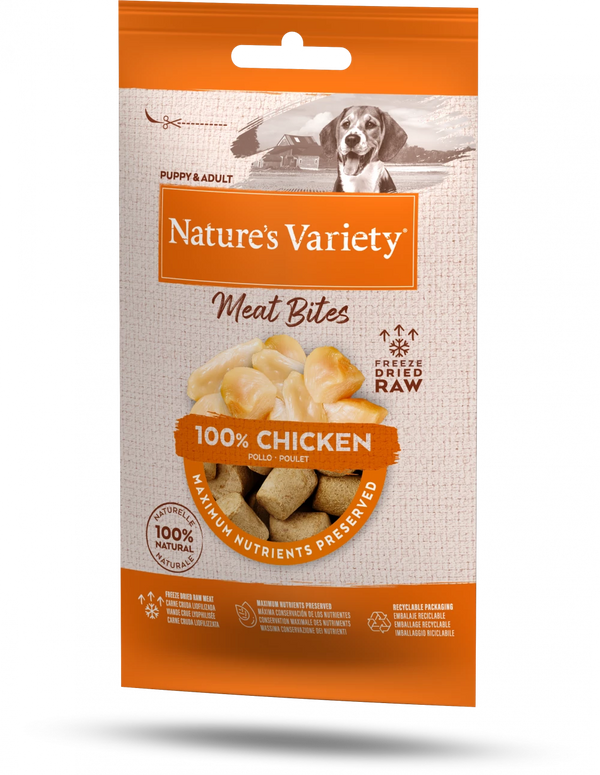 Natures Variety Freeze Dried Chicken Treats 20g