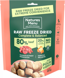 Natures Menu Freeze Dried Dog Food 80/20 Beef