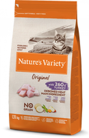Natures Variety Cat - Original No Grain Sterilised Turkey 1.25kg