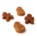 Great&Small Merry Christmas Snowman & Gingerbread Man Filled Treats 4pk