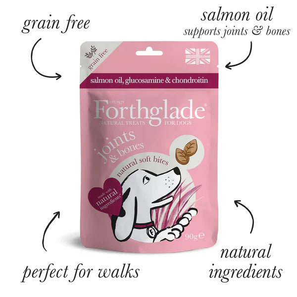 Forthglade Joints & Bones Soft Bites Dog Treats 90g