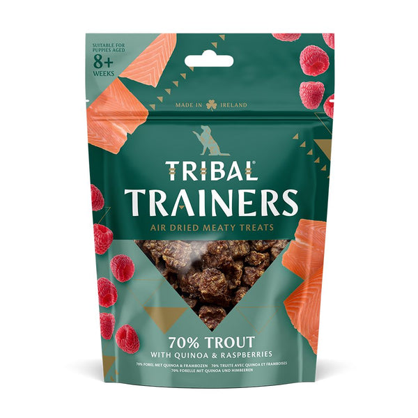 Tribal Trainers Trout & Raspberry Dog Treats 80g
