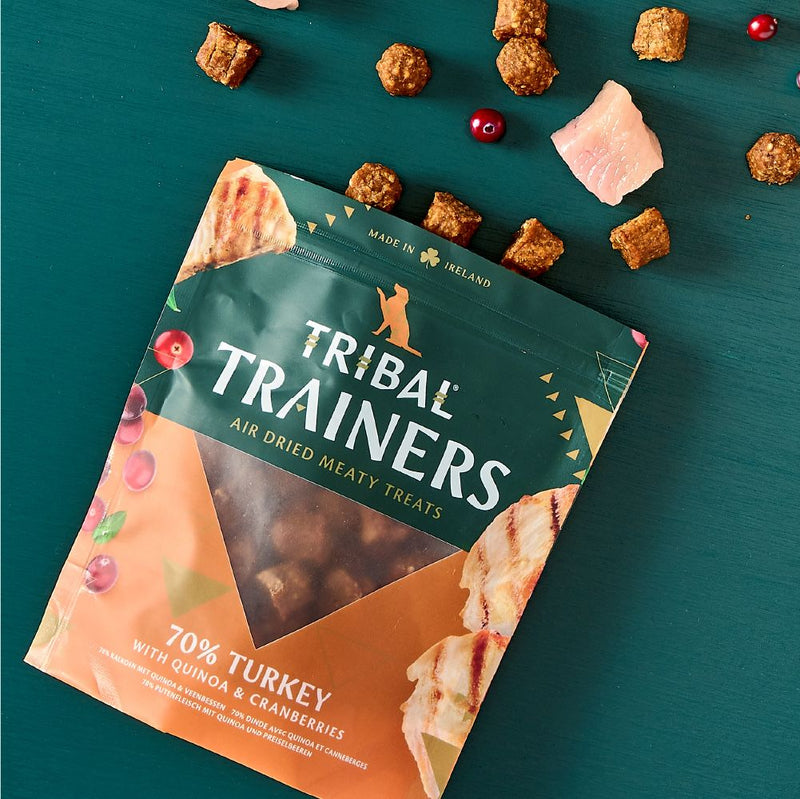 Tribal Trainers Turkey & Cranberry Dog Treats 80g