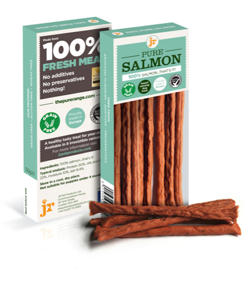 Pure Salmon Sticks 50g