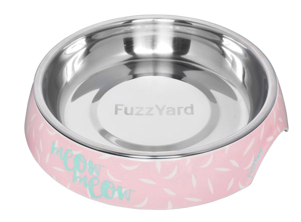 Fuzzyard Featherstorm Melamine Cat Bowl