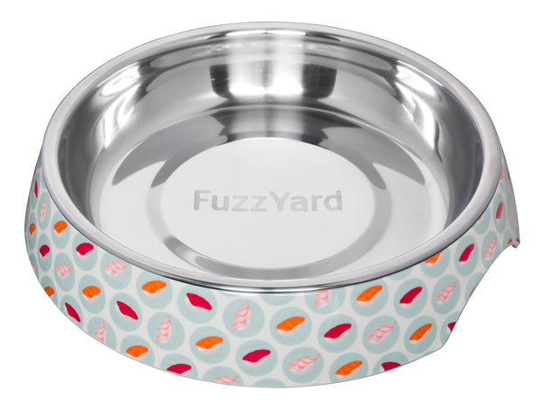 Fuzzyard Sushi Delight Melamine Cat Bowl