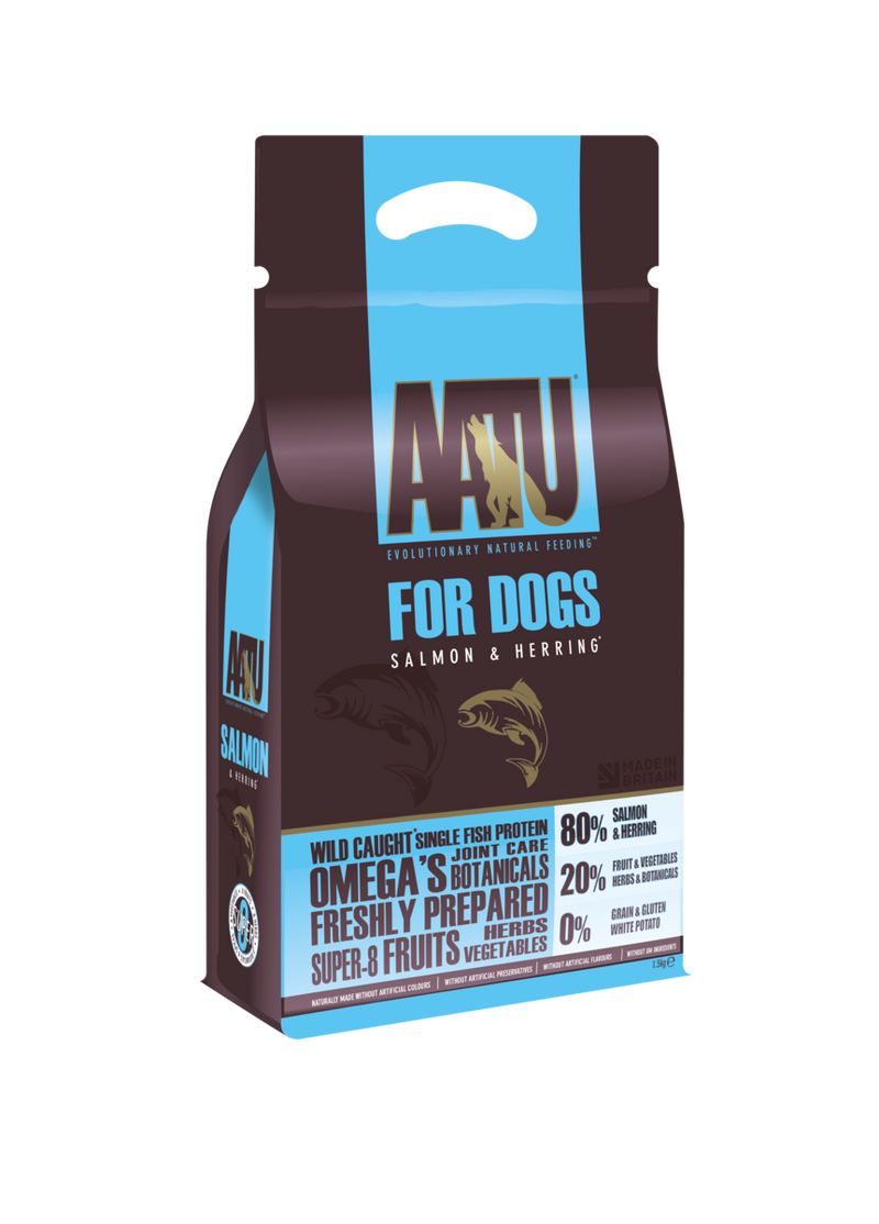 AATU 80/20 Salmon and Herring Dog Food