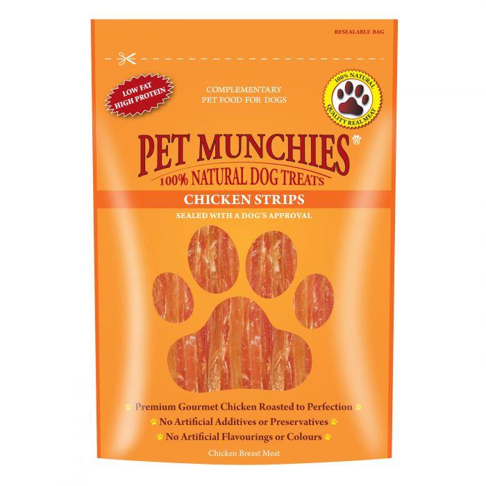 Pet Munchies Chicken Strips 100g