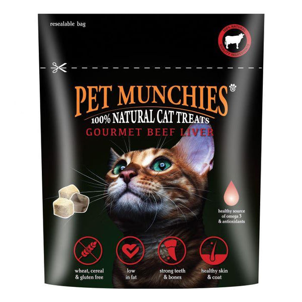 Pet Munchies 100% Gourmet Beef Liver Natural Cat Treats