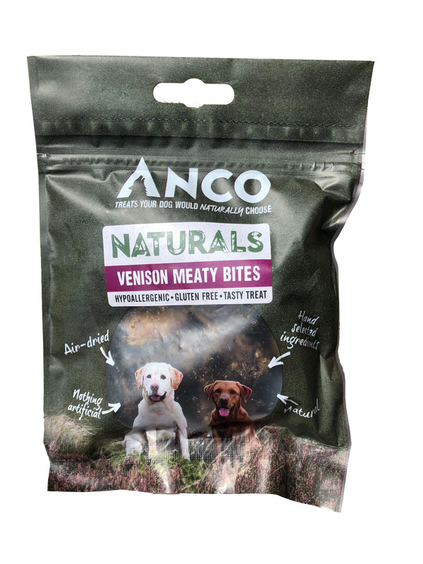 Anco Naturals Venison Meaty Bites 85g