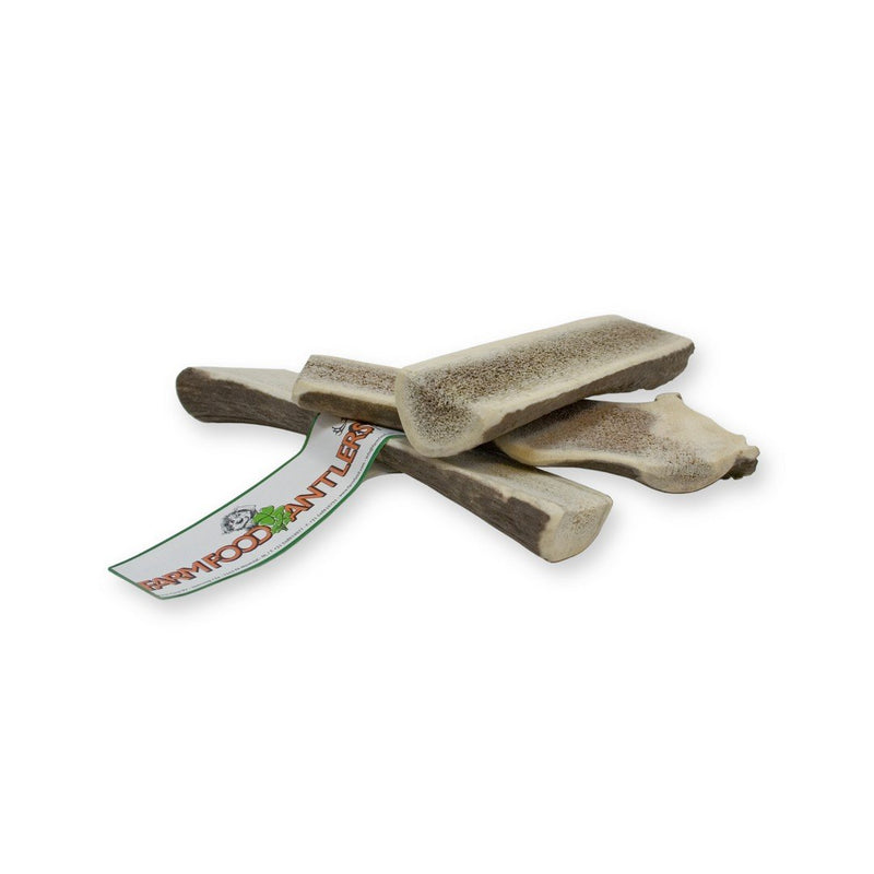 Farmfood Natural Stag Antler Chew Dog Toy Bar - Healthy, Long-Lasting Marrow Treat