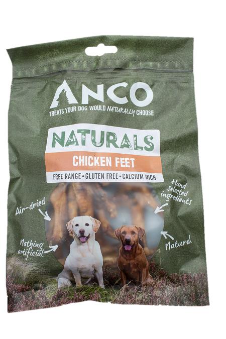 Anco Naturals Chicken Feet 100g
