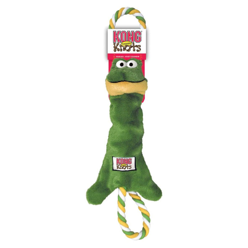 KONG Tugger Frog Dog Toy