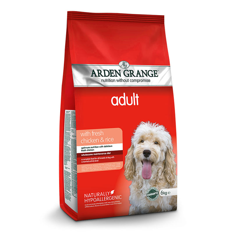 Arden Grange Adult Chicken & Rice Dry Dog Food