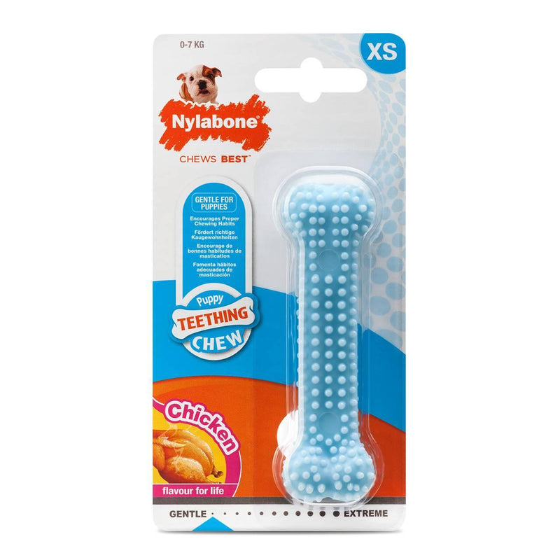 Nylabone Puppy Teething Dental Chew - Chicken