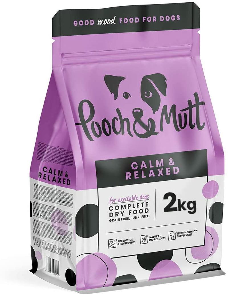 Pooch Mutt Calm Relaxed Turkey and Sweet Potato Dog Food