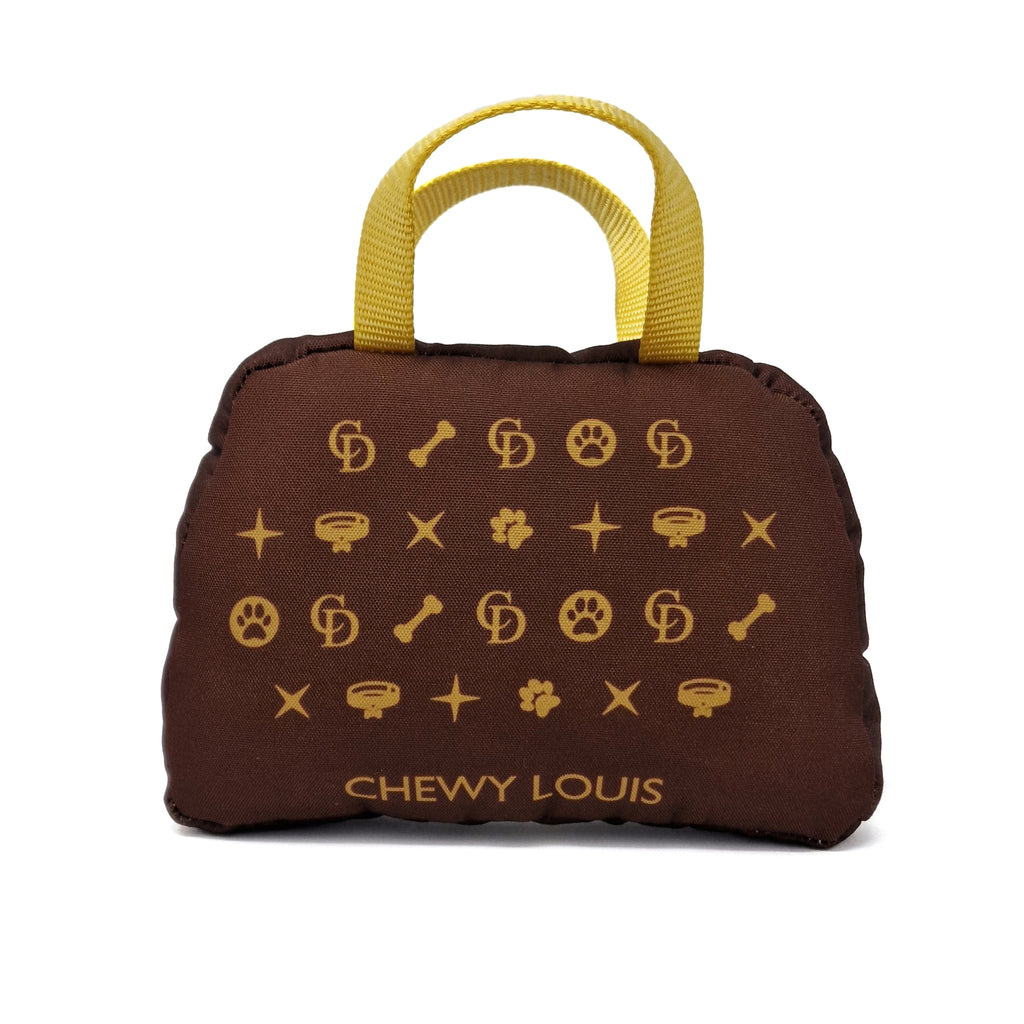 Chewy Louis Handbag Tough Dog Toy