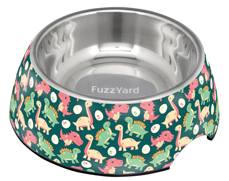 Fuzzyard - Dinosaur Land Easy Feeder Pet Bowl