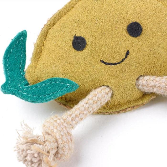 Green Wilds Eco Dog Toy Libby the Lemon Dog Toys Green Wilds Love My Hound 2 2000x2000