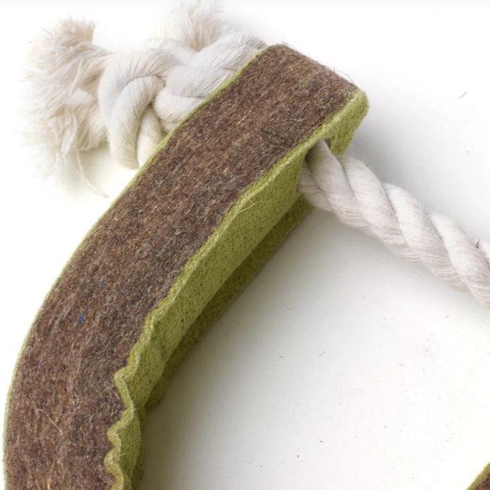 Green Wilds Eco Dog Toy Push Me Pull Me Ring Dog Toys Green Wilds Love My Hound 2 2000x2000