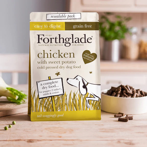 Forthglade Chicken Grain Free Cold Pressed Dry Dog Food