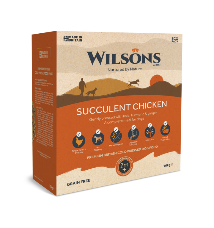 Wilsons - Succulent Chicken Premium British Cold Pressed Dog Food