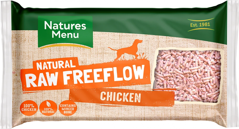 Natures menu top raw puppy food