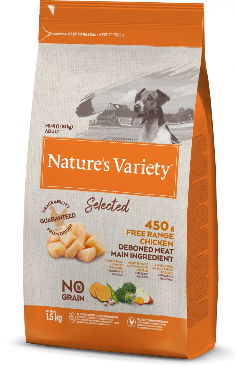 Natures Variety Selected Mini Small Breed Adult Dog Food Chicken